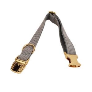 DCA101 Gray Cordurory Dog Bow tie collar 19 → AmazpetSupplies.com DCA101 Gray Cordurory Dog Bow tie collar 19
