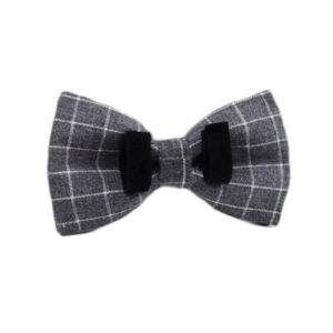 DCA114 Gray Plaid Dog Collar set 14 → AmazpetSupplies.com DCA114 Gray Plaid Dog Collar set 14