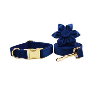DCA155 Navy Blue velet dog harness 12 → AmazpetSupplies.com DCA155 Navy Blue velet dog harness 12